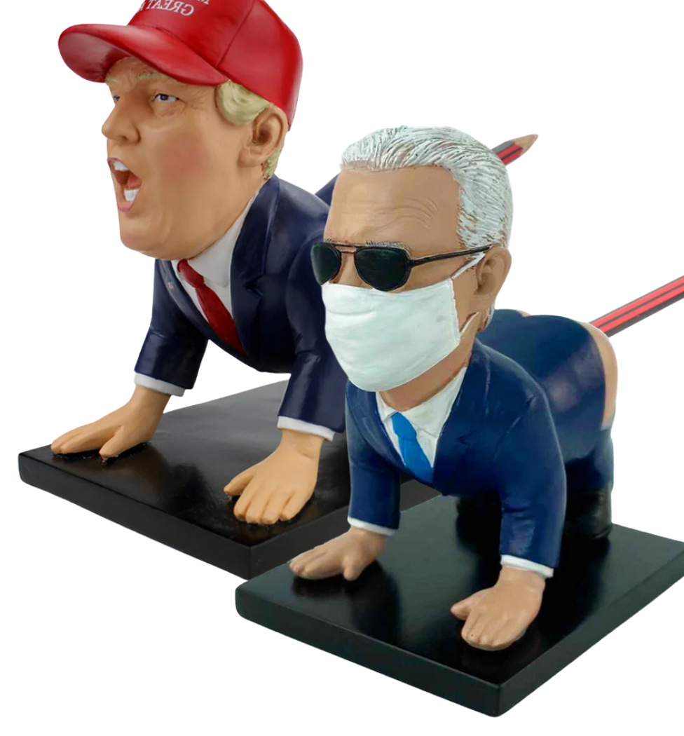 Political satire figurines